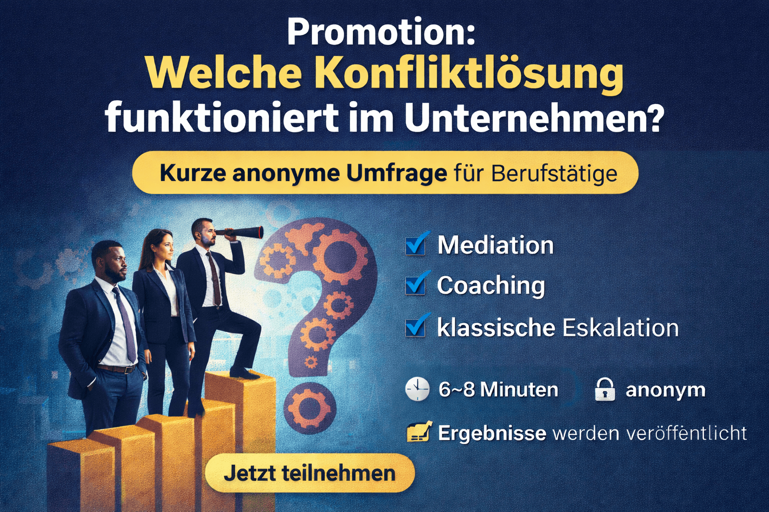 Forschung Konflikte Promotion